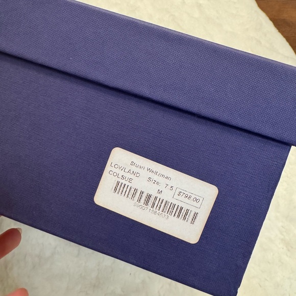 Stuart Weitzman Lowland Brown Boots - size 7.5 - Picture 6 of 8